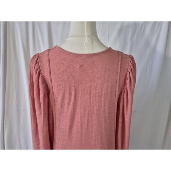 Free People Women's Don't Call Me Baby Rosie Pink Tunic Mini Dress XS - Picture 9 of 10